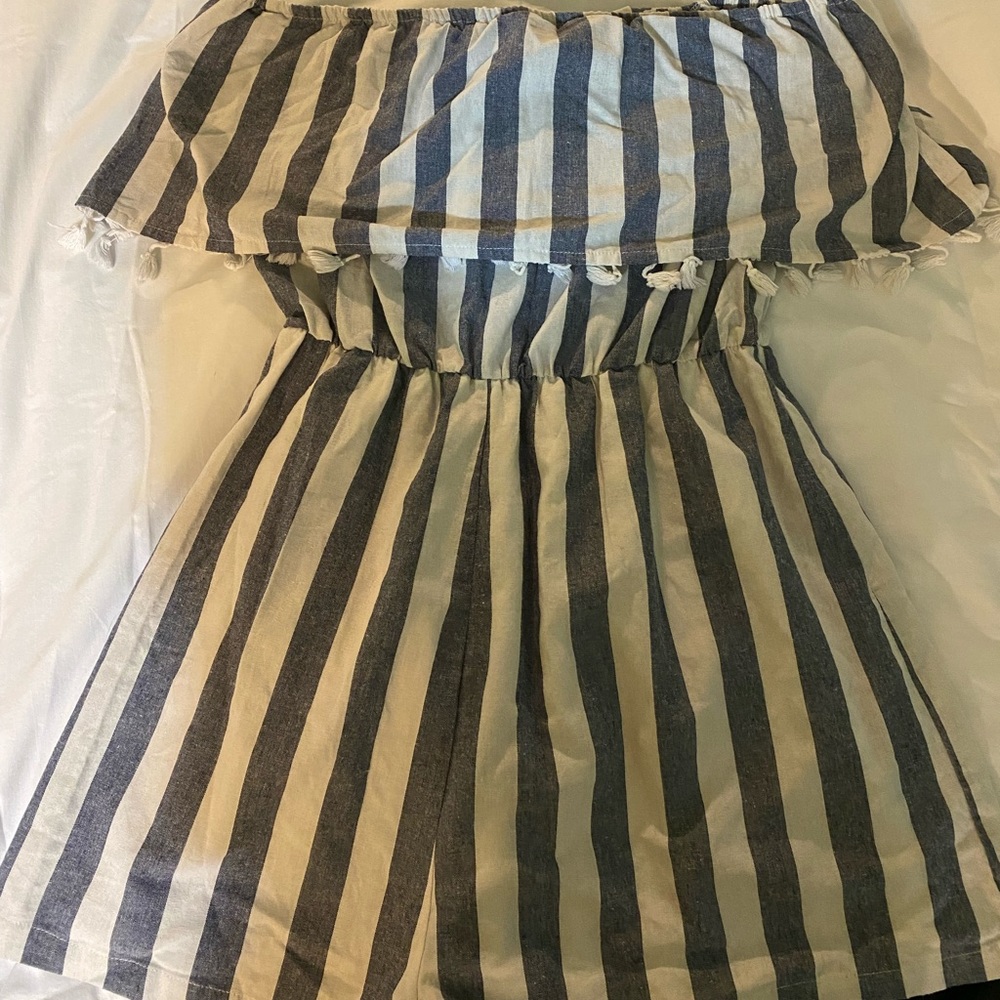 SHEIN Romper worn once. Off the shoulder.